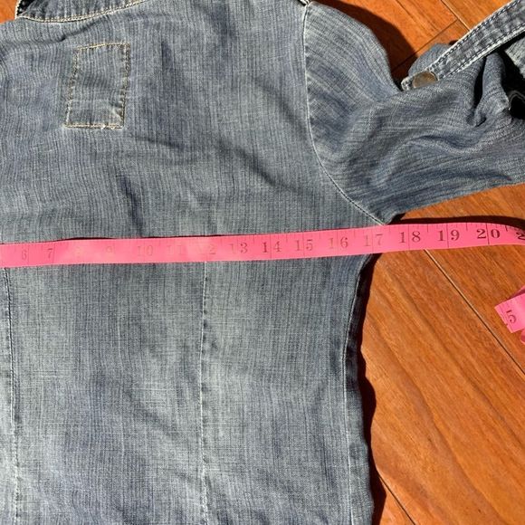 Vintage Levi’s Tab Twills jean dress mini - Picture 8 of 10